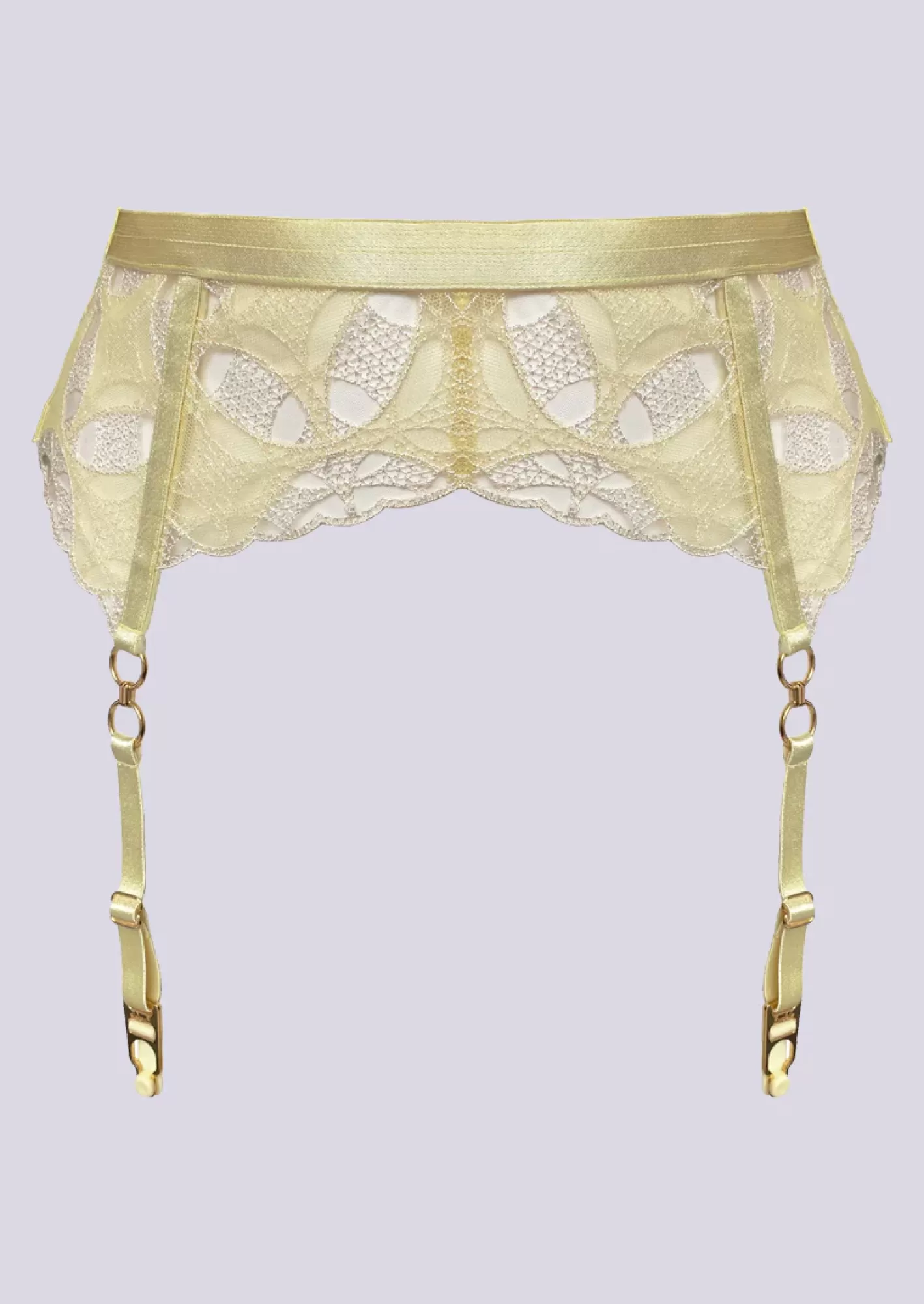 Best Sale Bordelle Alta Suspender Lemon