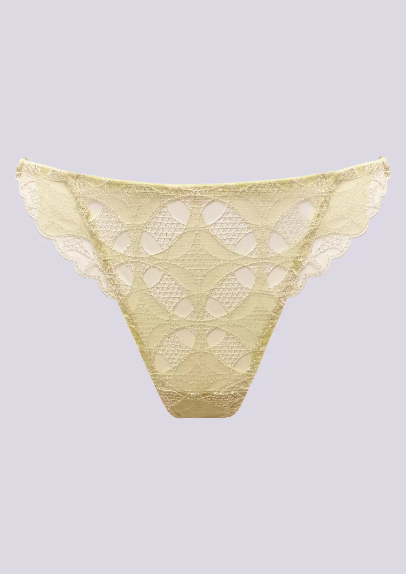 Fashion Bordelle Alta Thong Lemon