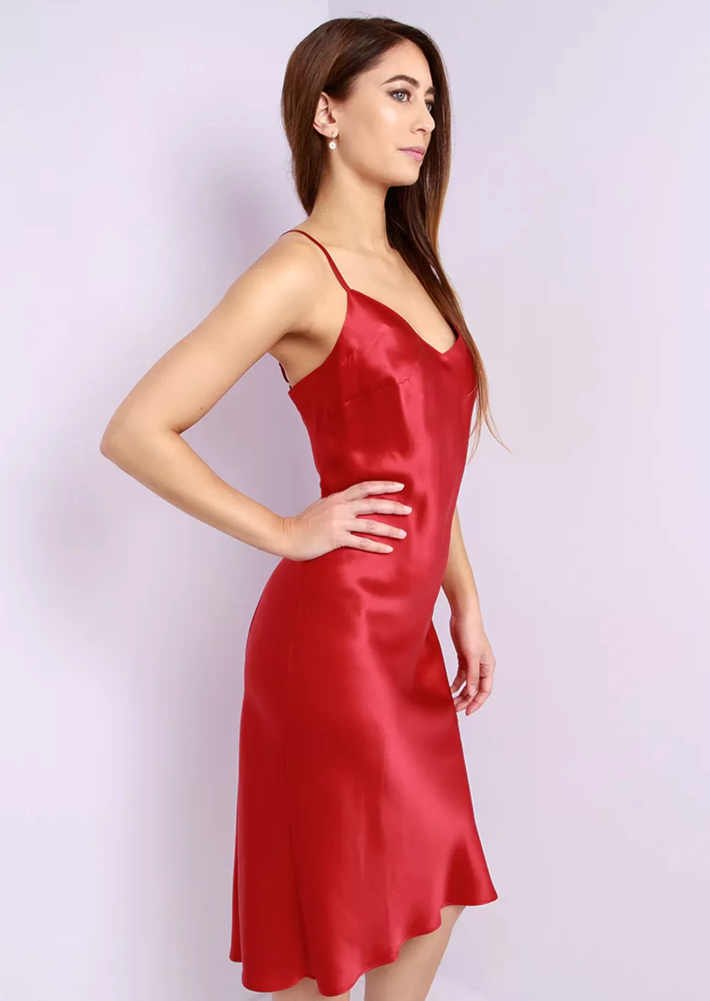 Clearance Marjolaine Odana Midi Dress Red