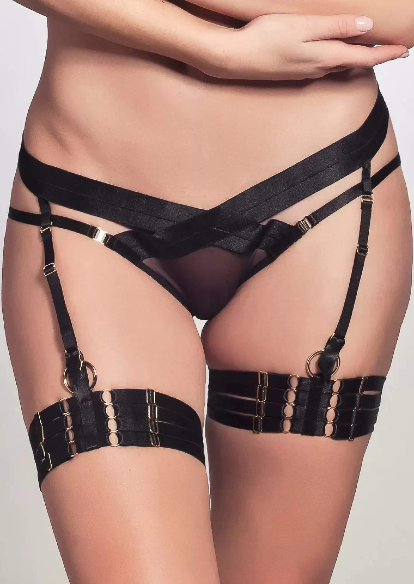 Flash Sale Bordelle Tomoe Harness Brief Black